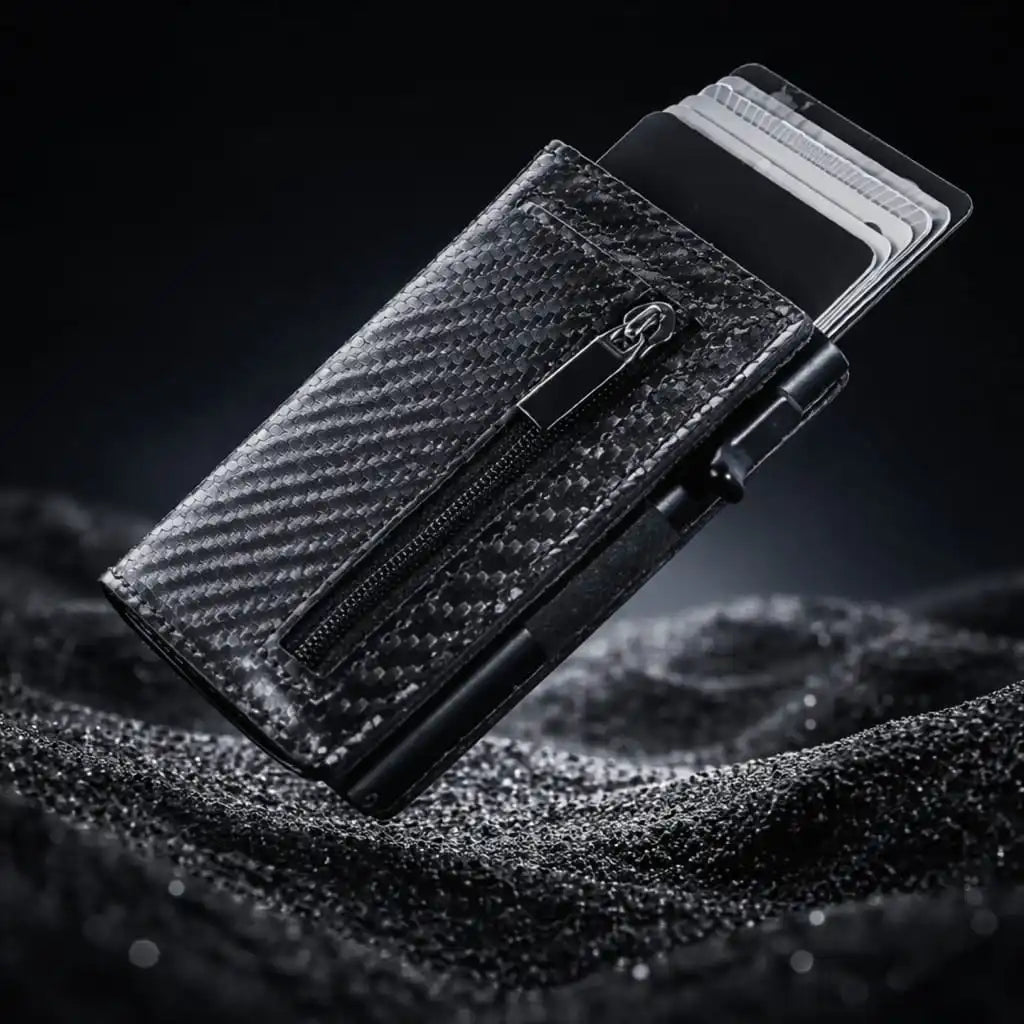 SecureNest™ - Portefeuille RFID en cuir - Ultra Slim