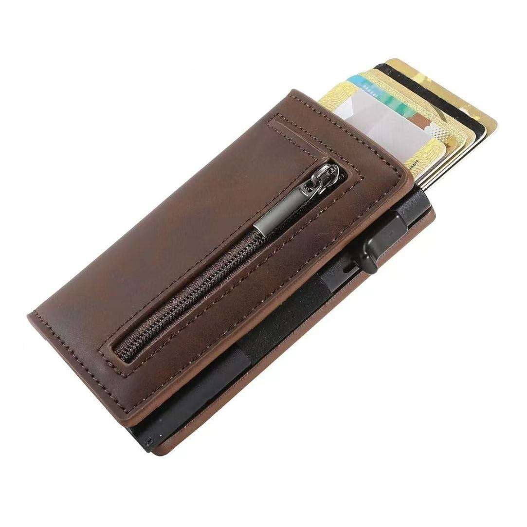 SecureNest™ - Portefeuille RFID en cuir - Ultra Slim