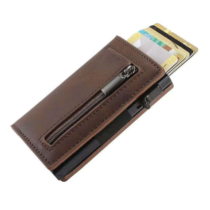 SecureNest™ - Portefeuille RFID en cuir - Ultra Slim