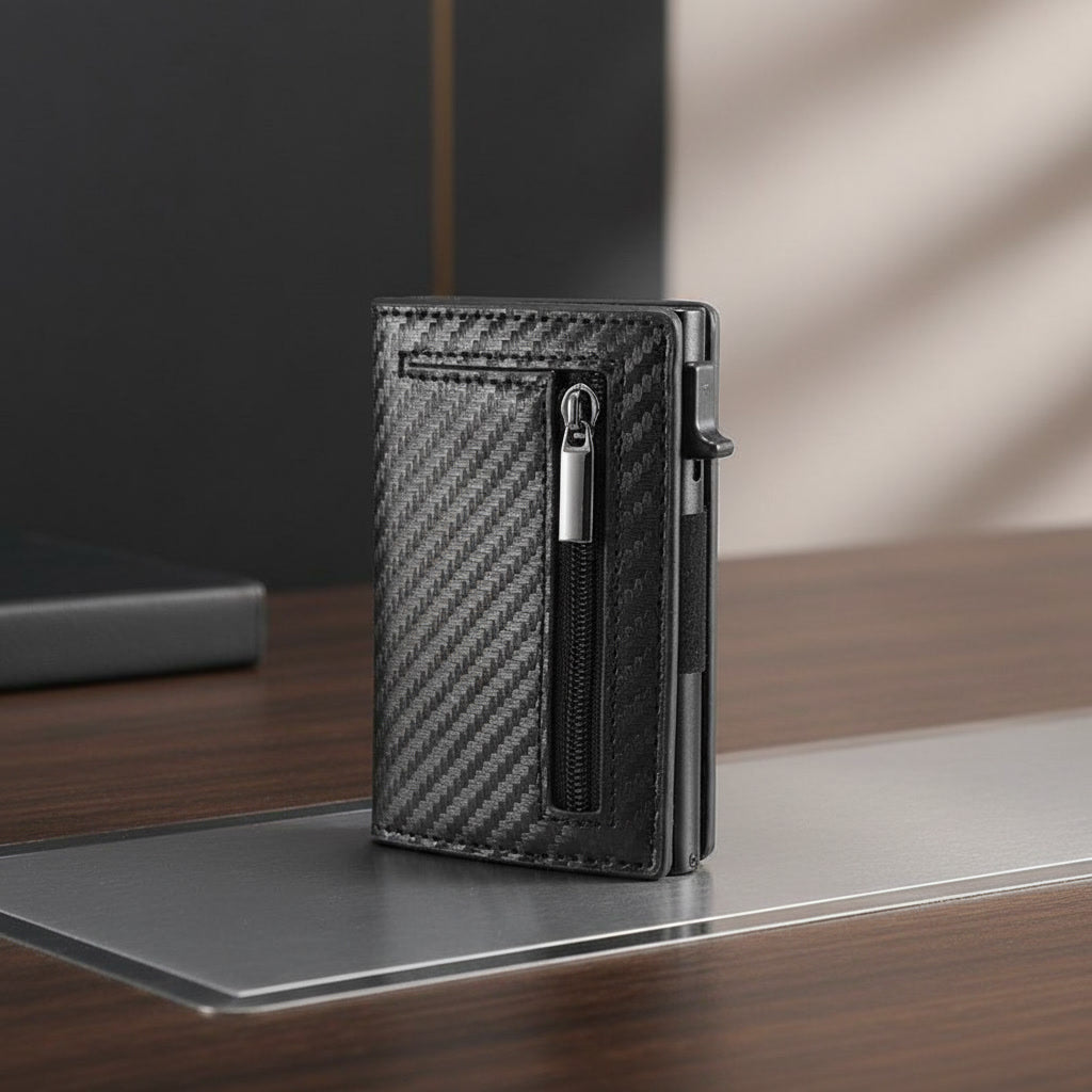 SecureNest™ - Portefeuille RFID en cuir - Ultra Slim