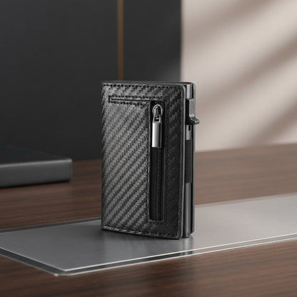 SecureNest™ - Portefeuille RFID en cuir - Ultra Slim